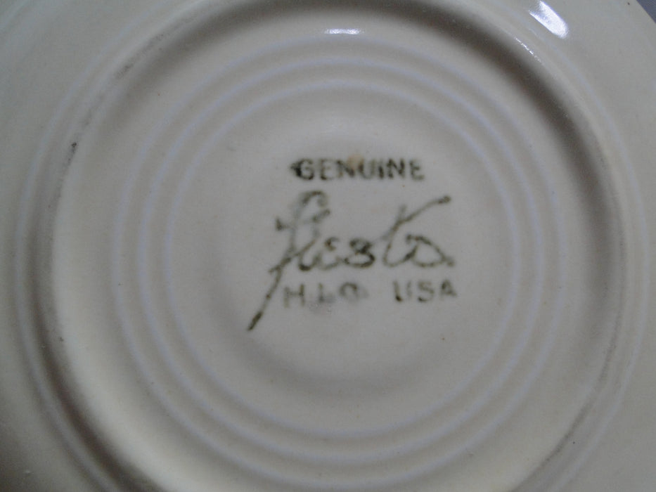 Homer Laughlin Fiesta (Old): Old Ivory 6 1/8" Saucer (s) Only, No Cup