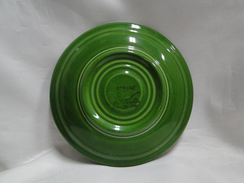 Homer Laughlin Fiesta (Old): Forest Green Cup & Saucer Set (s), 2 3/4", Wear