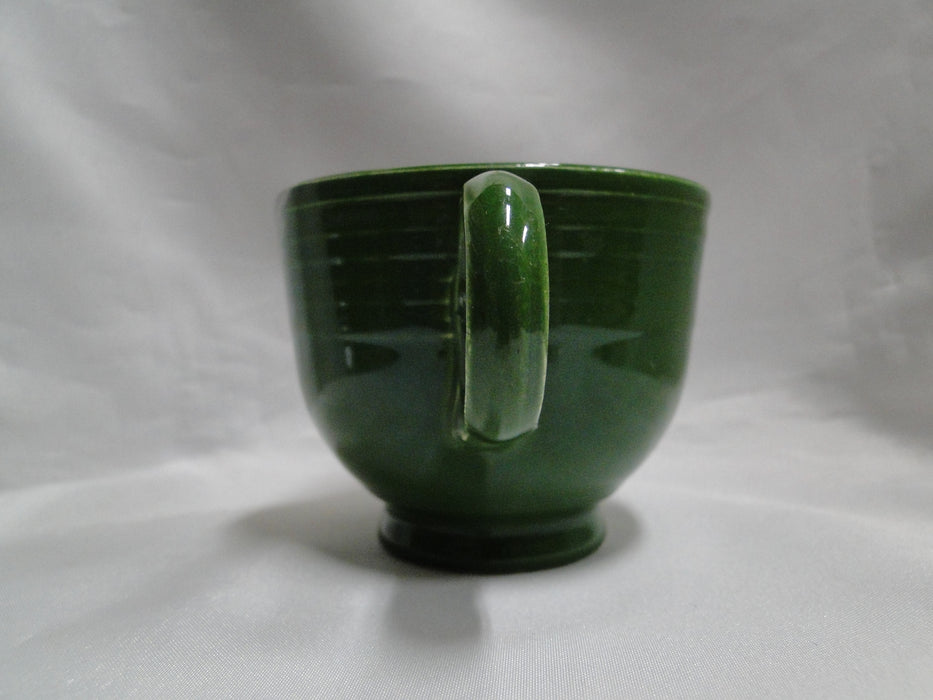 Homer Laughlin Fiesta (Old): Forest Green Cup & Saucer Set (s), 2 3/4", Wear