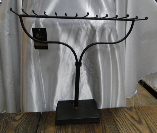 Tripar "Metal Rake" Display Stand for Displaying Hanging Items, 15 1/2" Tall