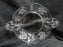 Fostoria Rambler: 2 Part Crystal Relish Dish, Etched Flowers, 8 1/8" w/ Handles