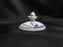 Blue Onion Pattern, No Mark: Spice Jar w/ Lid, 4 1/8" Tall