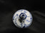 Blue Onion Pattern, No Mark: Spice Jar w/ Lid, 4 1/8" Tall