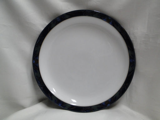 Denby-Langley Baroque, Cobalt Band w/ Flowers: Dinner Plate (s), 10 1/4"