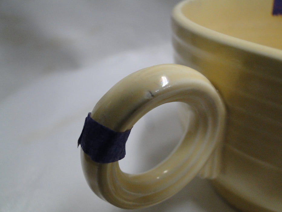 Homer Laughlin Fiesta (Old): Old Ivory 2 3/4" Cup Only, No Saucer, As Is