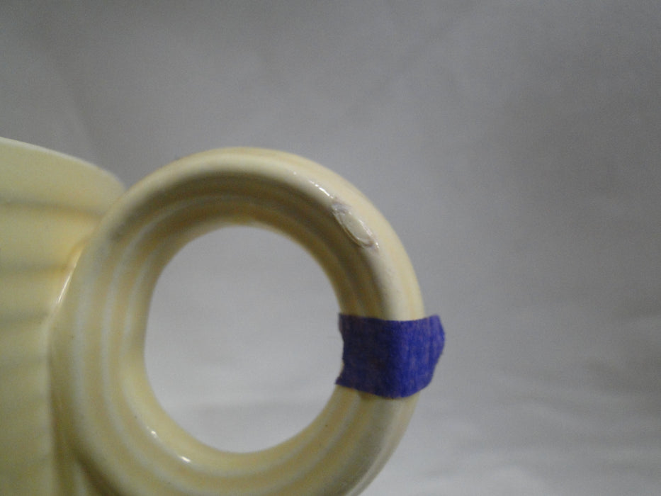 Homer Laughlin Fiesta (Old): Old Ivory 2 3/4" Cup Only, No Saucer, As Is