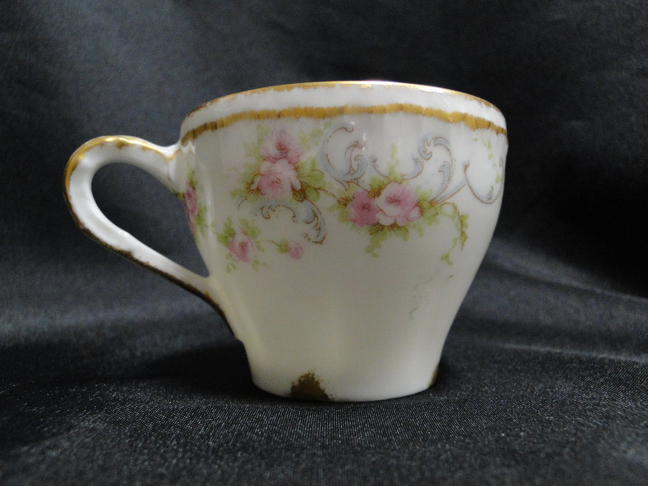 Haviland (Limoges) Schleiger 340, Double Gold Edge: 2" Demitasse Cup Only, As Is