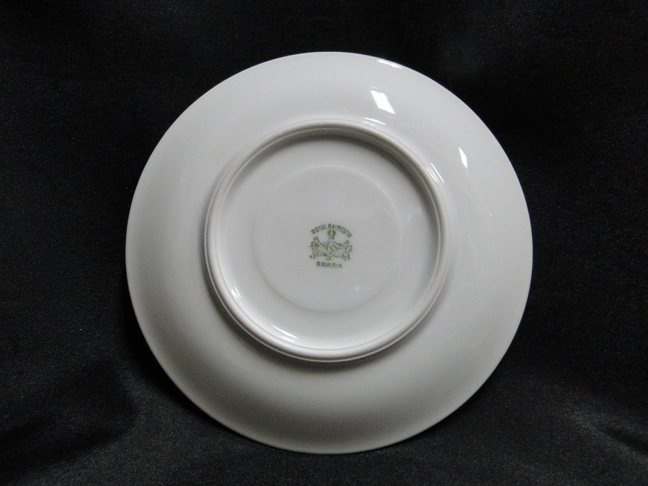 Royal Bayreuth Chantilly, Greek Key, Tan Design: 5 3/4" Saucer (s) Only, No Cup