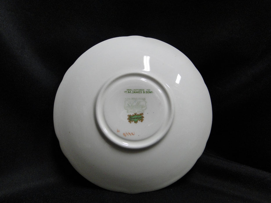 Shelley Sheraton Green, Scalloped: 5 5/8" Saucer Only, No Cup