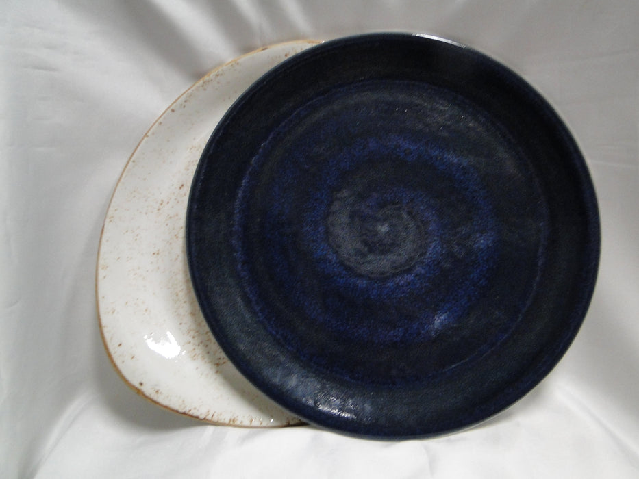 Steelite Vesuvius, England: Lapis Blue Dinner Plate (s), 10", Flaw