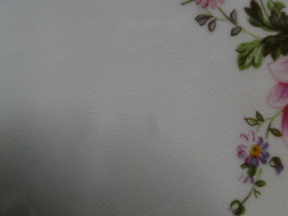 Royal Crown Derby Vine, Florals: Tray w/ Handles, 11 1/4", Med Discoloration