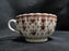 Spode Fleur de Lis / Lys Brown: 2" Cup (s) Only, Crazing