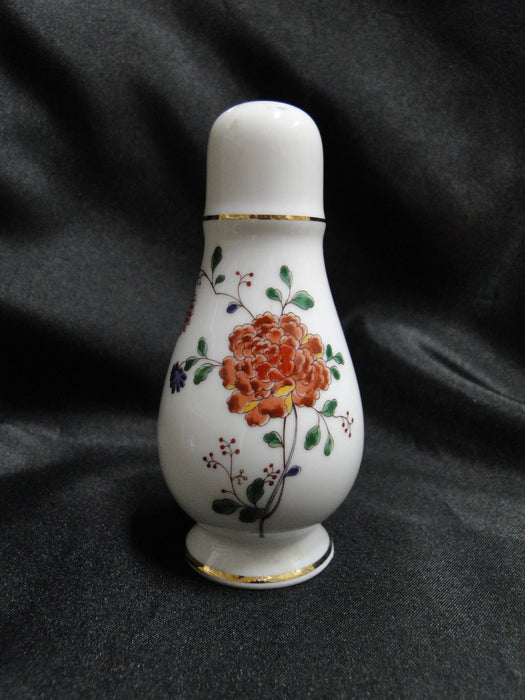 Noritake Nanking, 2860, Rust Flowers: Salt OR Pepper Shaker, 5 Holes, 4 1/2"