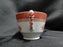 Spode Fitzhugh Red, Flowers: Cup & Saucer Set, 2 5/8", London Shape