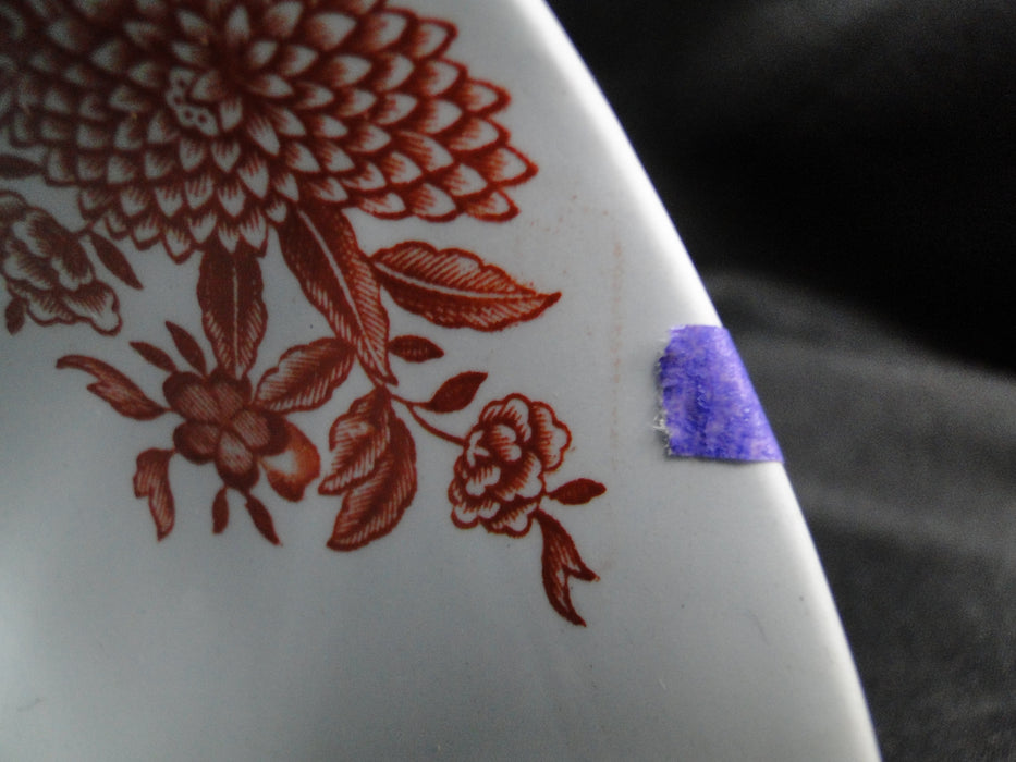Spode Fitzhugh Red, Flowers: Cup & Saucer Set, 2 5/8", London Shape