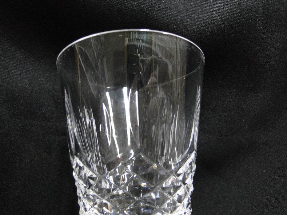 Waterford Crystal Kenmare, Cut Ovals & Squares: Claret Wine (s), 6" Tall