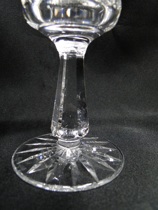 Waterford Crystal Kenmare, Cut Ovals & Squares: Claret Wine (s), 6" Tall