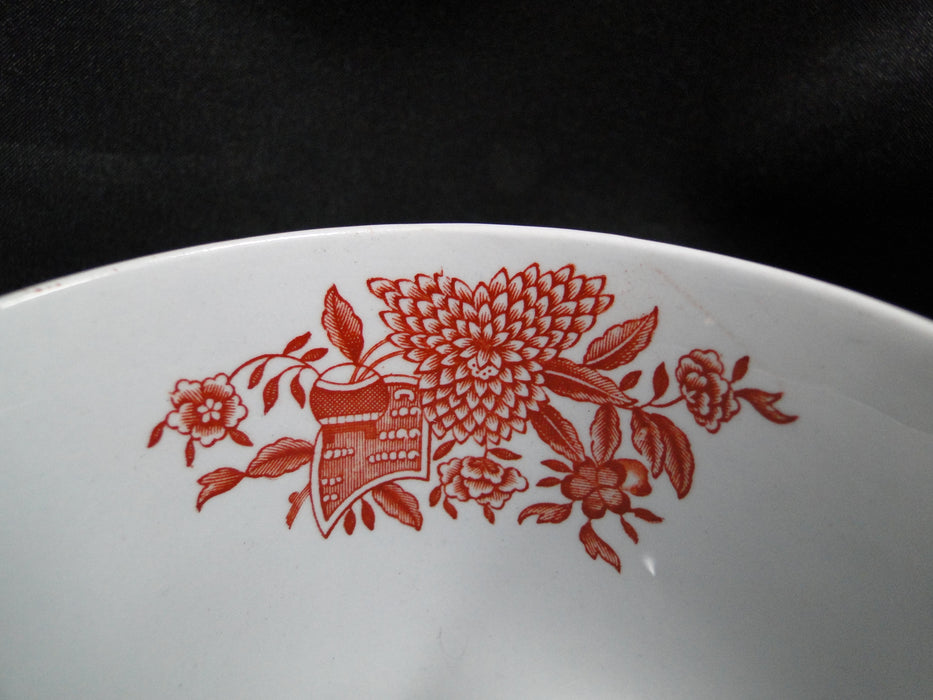 Spode Fitzhugh Red, Flowers: Cup & Saucer Set, 2 5/8", London Shape