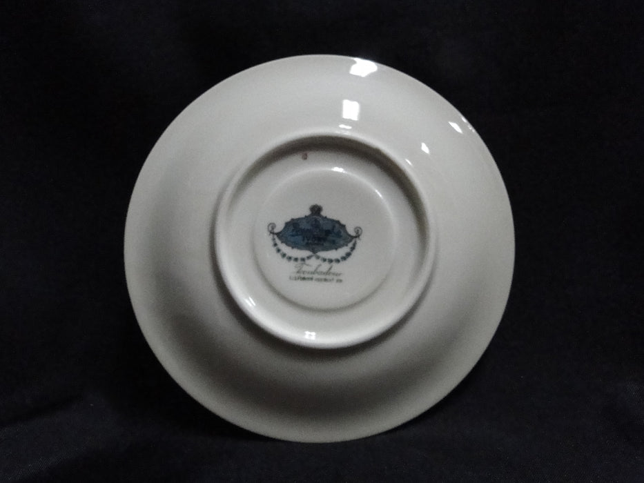 Rosenthal Troubadour 2536, Bird, Floral, Cream: 4 3/4" Demitasse Saucer (s)