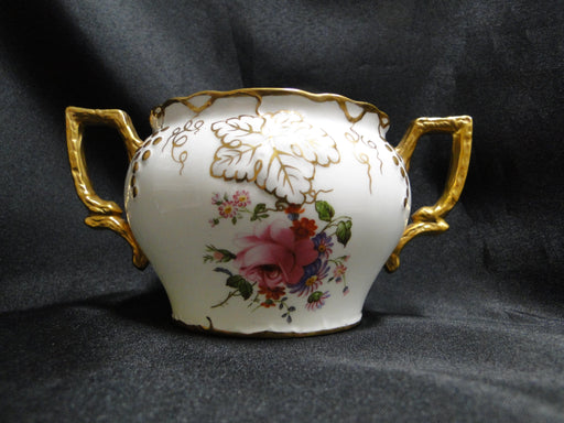 Royal Crown Derby Vine, Florals: Sugar Bowl, 3" Tall, No Lid