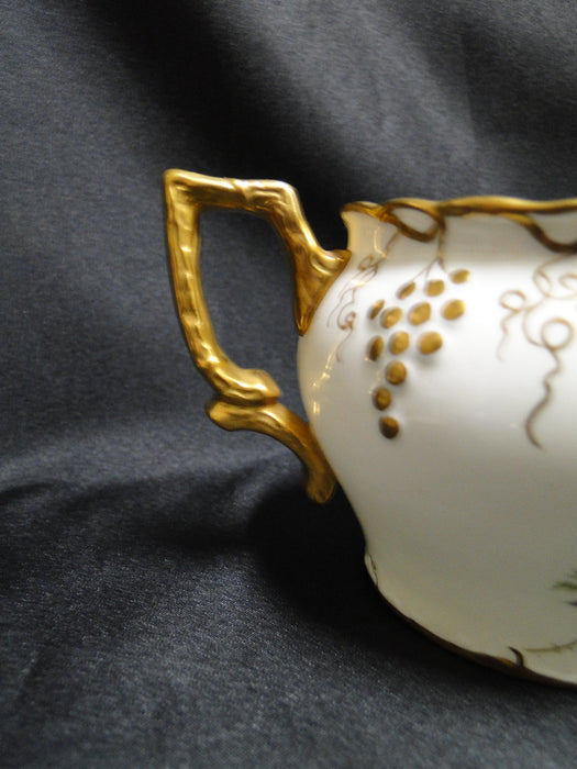 Royal Crown Derby Vine, Florals: Sugar Bowl, 3" Tall, No Lid