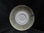 Royal Doulton English Renaissance, Green Scrolls: Cup & Saucer, 2 1/2", As Is