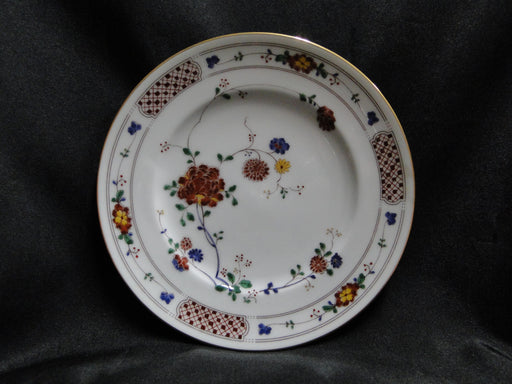 Noritake Nanking, 2860, Rust Flowers: Bread Plate (s), 6 3/8"