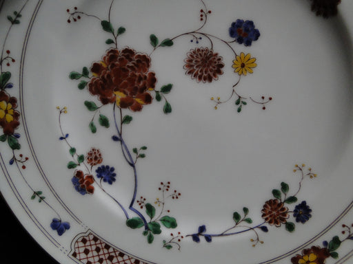 Noritake Nanking, 2860, Rust Flowers: Bread Plate (s), 6 3/8"