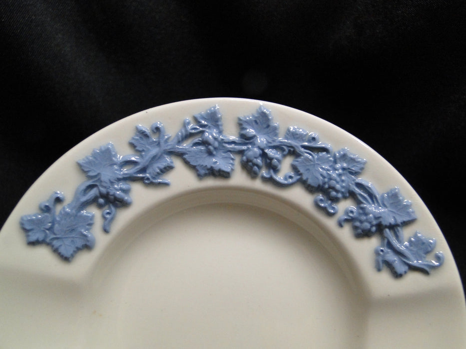 Wedgwood Queensware Lavender / Blue on Cream, Plain: 2 Slot Ashtray, 3 3/4"
