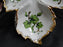 Kelvin Fine China: Three Part Divided Relish Dish Shaped Like a Leaf, 7 1/4"