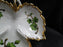 Kelvin Fine China: Three Part Divided Relish Dish Shaped Like a Leaf, 7 1/4"