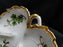 Kelvin Fine China: Three Part Divided Relish Dish Shaped Like a Leaf, 7 1/4"