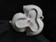 Kelvin Fine China: Three Part Divided Relish Dish Shaped Like a Leaf, 7 1/4"