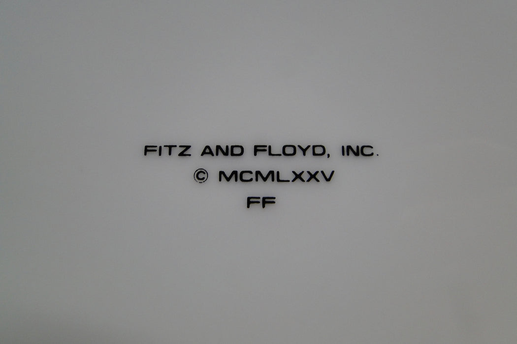 Fitz & Floyd Silhouette Bouquet: Salad Plate (s), 7 1/2"
