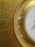 Antique, Gold Encrusted, Flower Basket, Czechoslovakia: Dinner Plate 10.5" As Is