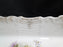 White w/ Multicolored Flowers, Gold Accents: Relish Dish, 12 1/2"