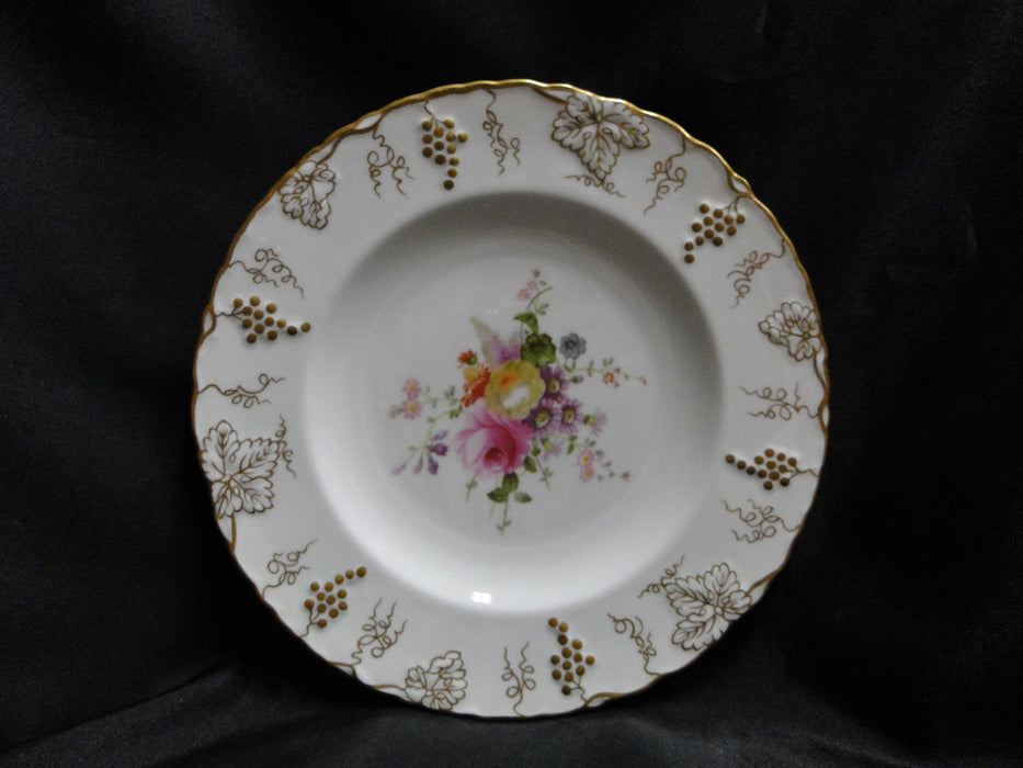 Royal Crown Derby Vine, Florals: Salad Plate (s), 8 1/4"