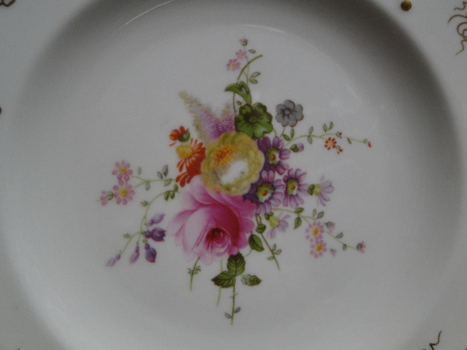 Royal Crown Derby Vine, Florals: Salad Plate (s), 8 1/4"