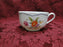 Krautheim/Franconia FR115, Floral w/ Blue Trim: Cup & Saucer Set (s)