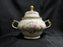 Rosenthal Heirloom, Ivory, Flowers: Sugar Bowl & Lid, 5 1/2" Tall