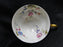Castleton Sunnyvale, Multicolored Flowers: Cup & Saucer Set, 2 1/4", As Is