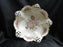 Rosenthal 282R, Ivory, Flowers, Pierced: Round Footed Bowl, 9" x 3" Tall