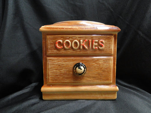McCoy Cookie Jar: Coffee Grinder Cookie Jar, No Lid, 6 3/4" Tall