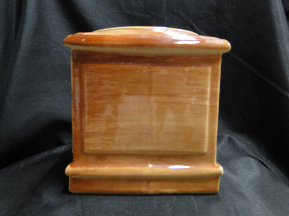 McCoy Cookie Jar: Coffee Grinder Cookie Jar, No Lid, 6 3/4" Tall