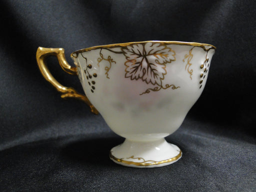 Royal Crown Derby Vine, Florals: Cup & Saucer Set (s), 2 7/8", Lt Discoloration