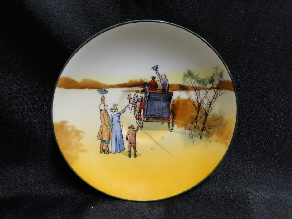 Royal Doulton Coaching Days, Waving Goodbye to Coach: 5 1/2" Saucer (s) Only, 5