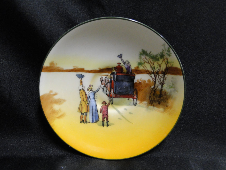 Royal Doulton Coaching Days, Waving Goodbye to Coach: 5 1/2" Saucer (s) Only, 5