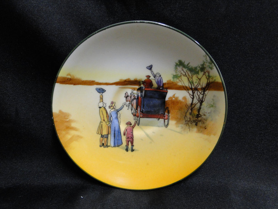 Royal Doulton Coaching Days, Waving Goodbye to Coach: 5 1/2" Saucer (s) Only, 5