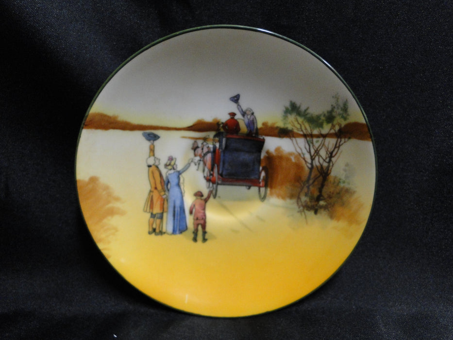 Royal Doulton Coaching Days, Waving Goodbye to Coach: 5 1/2" Saucer (s) Only, 5
