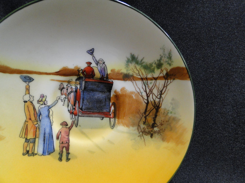 Royal Doulton Coaching Days, Waving Goodbye to Coach: 5 1/2" Saucer (s) Only, 5